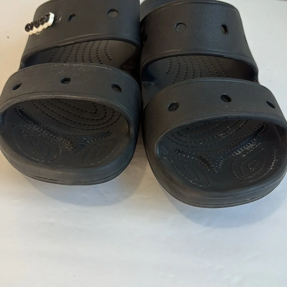Crocs Two Strap Black Unisex Sandal